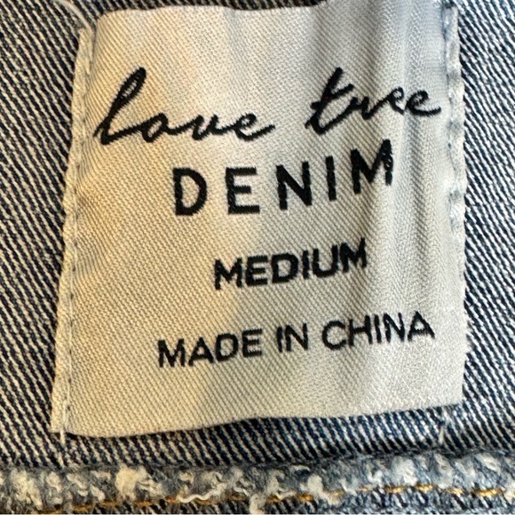 Love tree denim jacket hand sewn by joeys_fab_finds - Picture 11 of 12